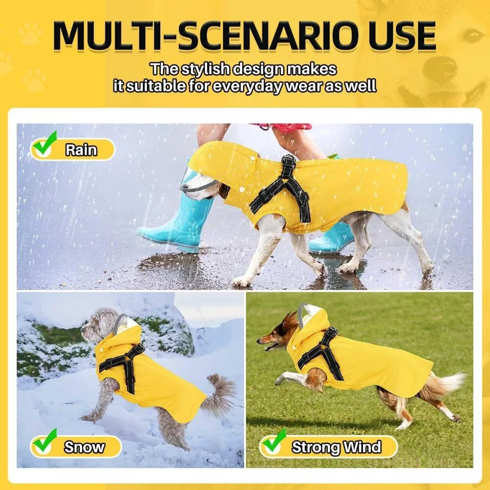 Dog Raincoat Size: Small